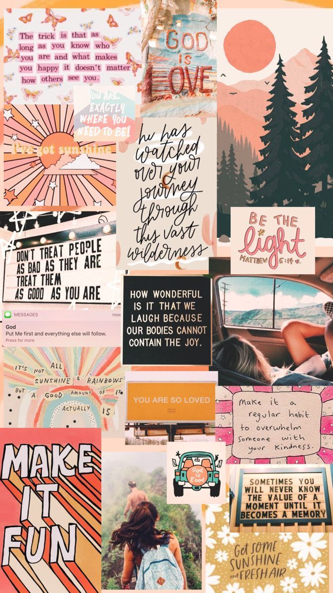 675x1200 Aesthetic Jesus Collage Wallpaper