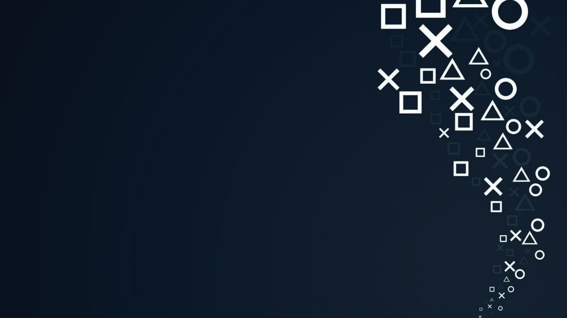 1920x1080 Dark PlayStation Wallpaper, HD Background