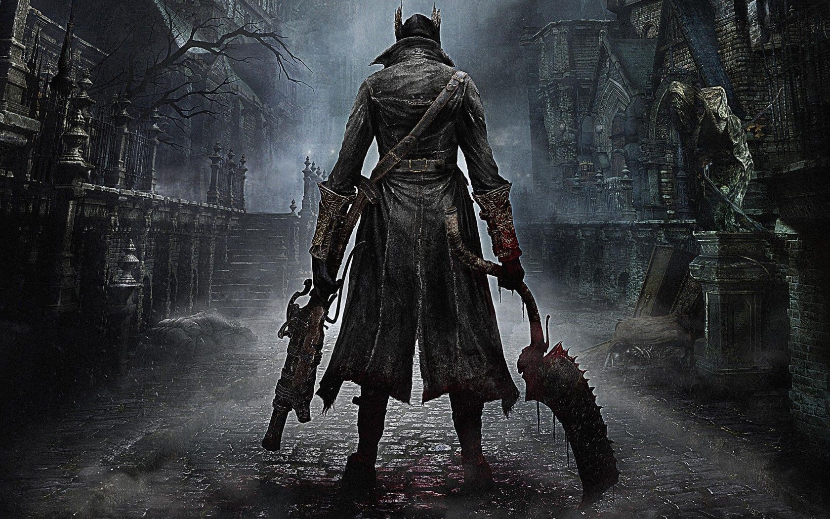 1680x1050 Bloodborne PS4 Game Wallpaper