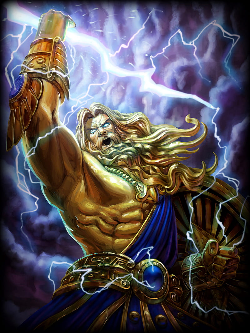 800x1067 HD zeus the greek god wallpaper