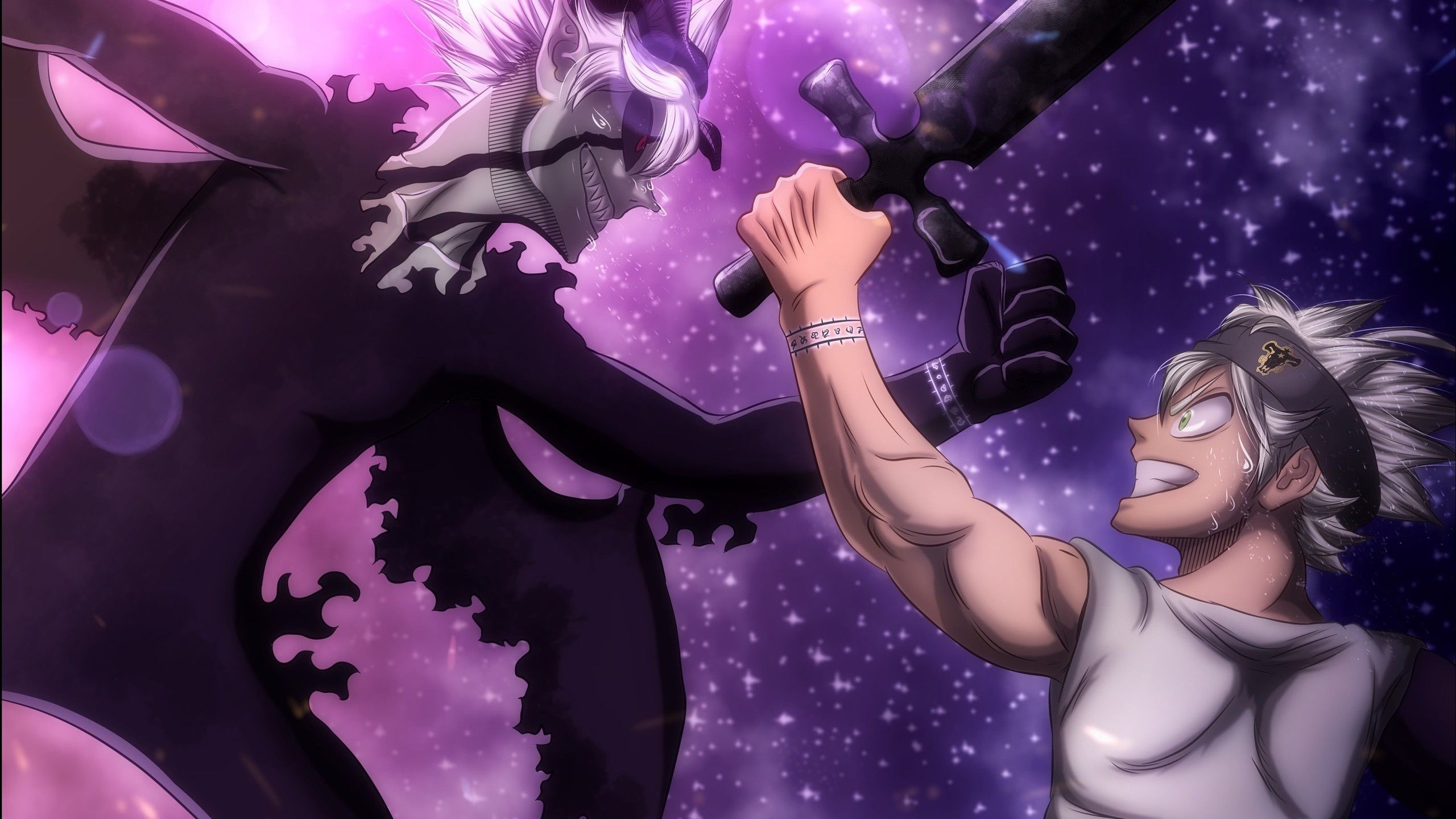 2560x1440 Asta Liebe HD Black Clover Wallpaper