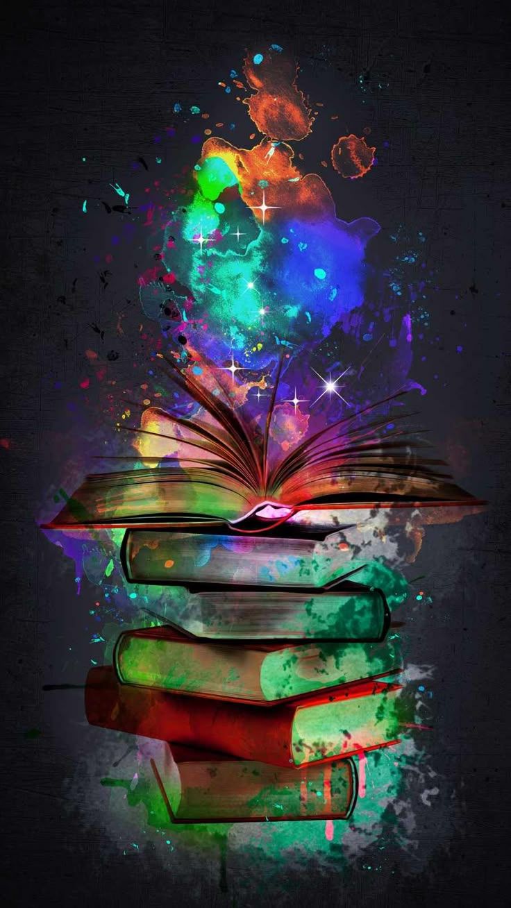 736x1308 Books Art iPhone Wallpaper with 900x1600 Resolution