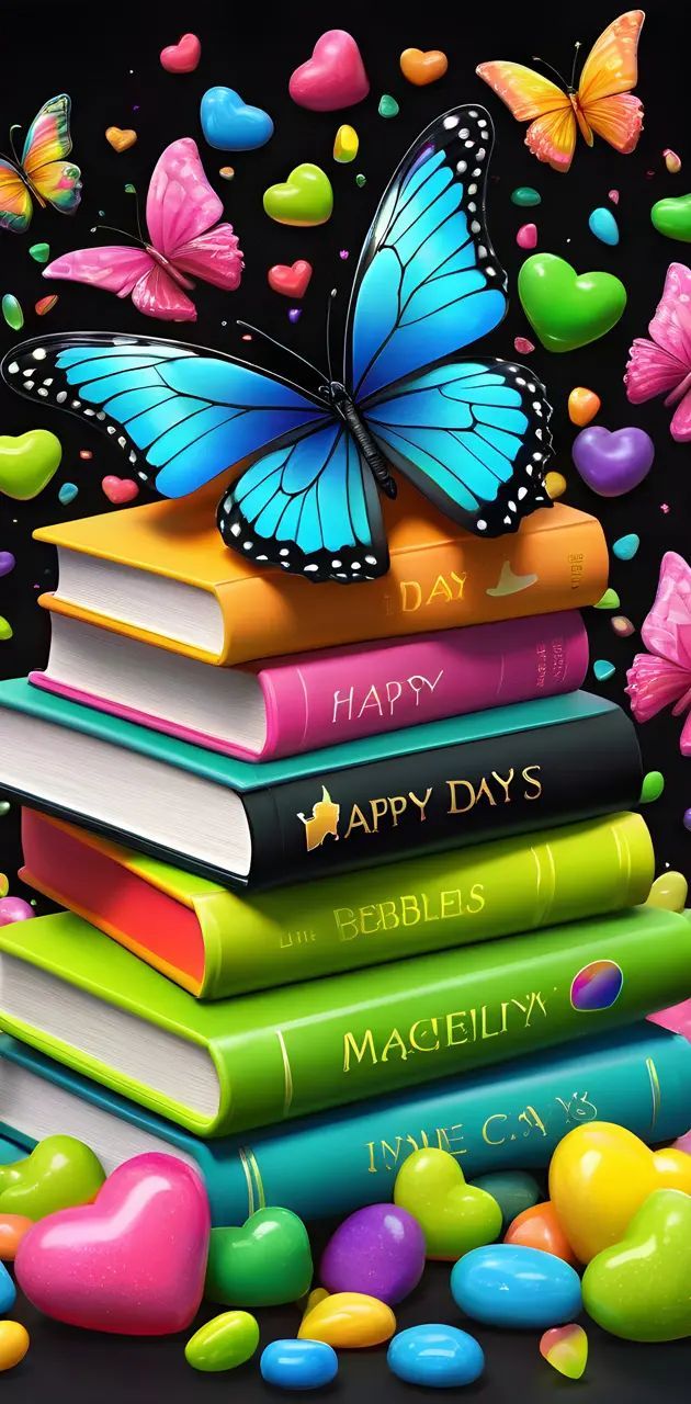 630x1280 Books wallpaper