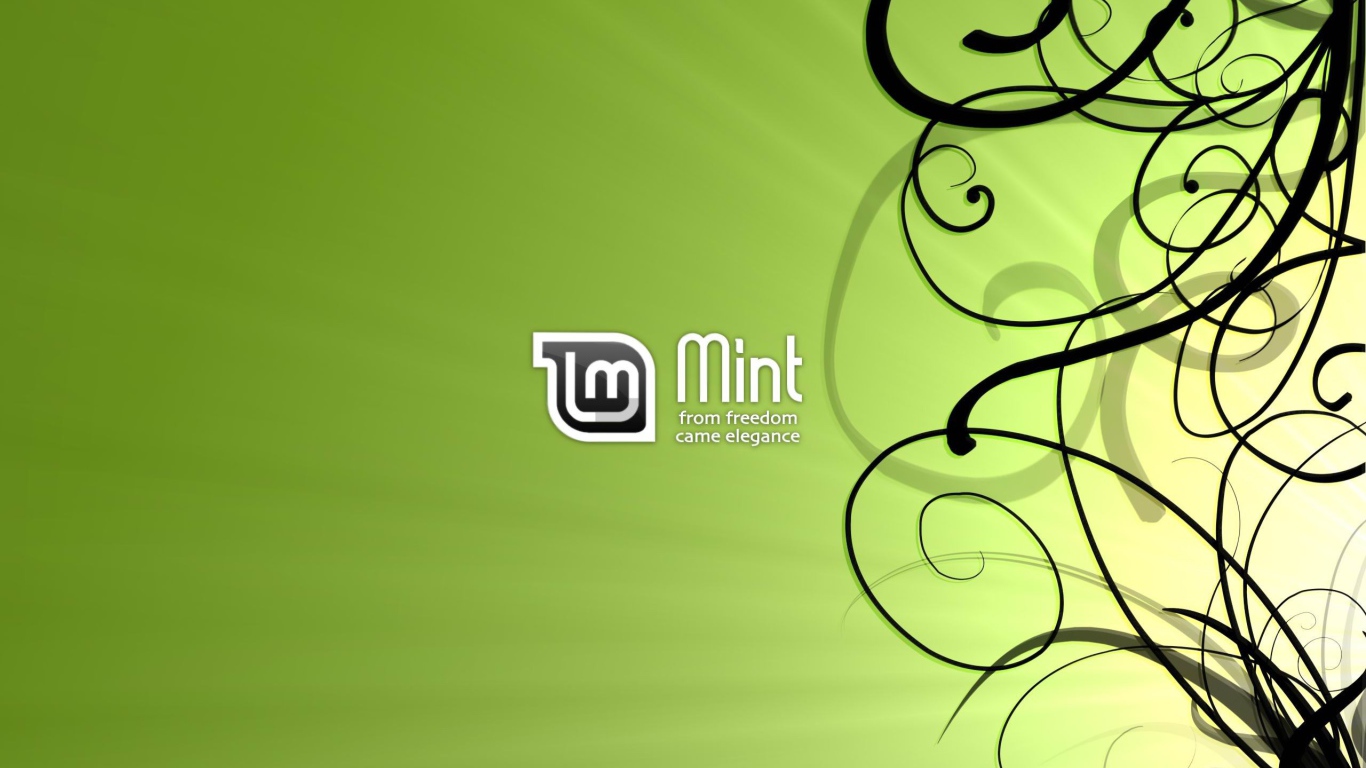1366x768 The free operating system Linux Mint Desktop wallpaper 1366x768
