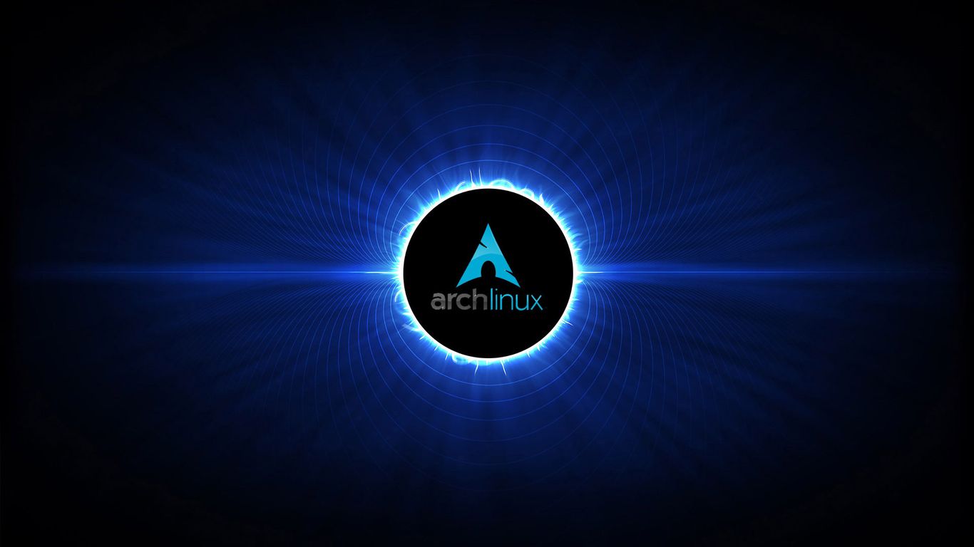 1366x768 Download Arch Linux Blue, Arch, Linux, Blue Wallpaper in 1366x768 Resolution
