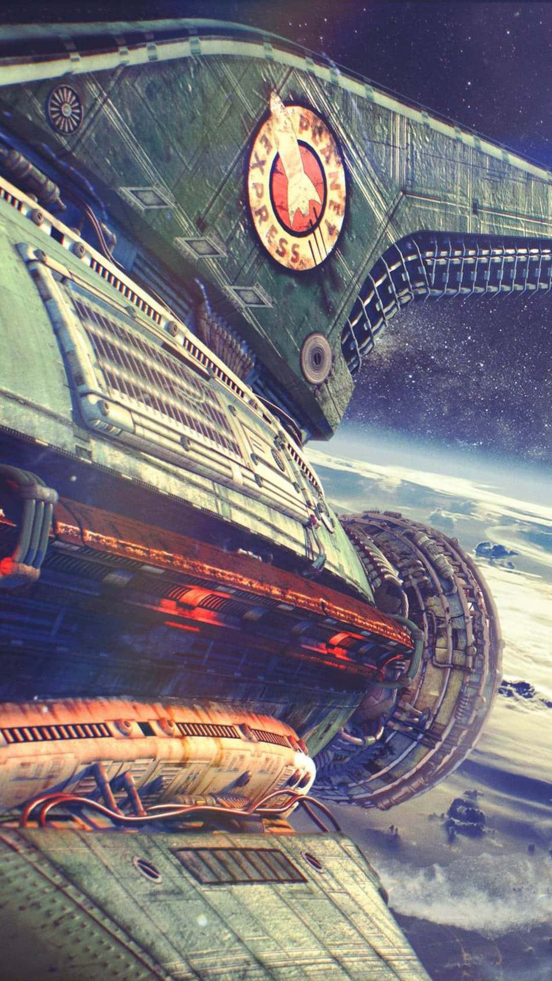 1080x1920 Retro Futurism iPhone Wallpaper