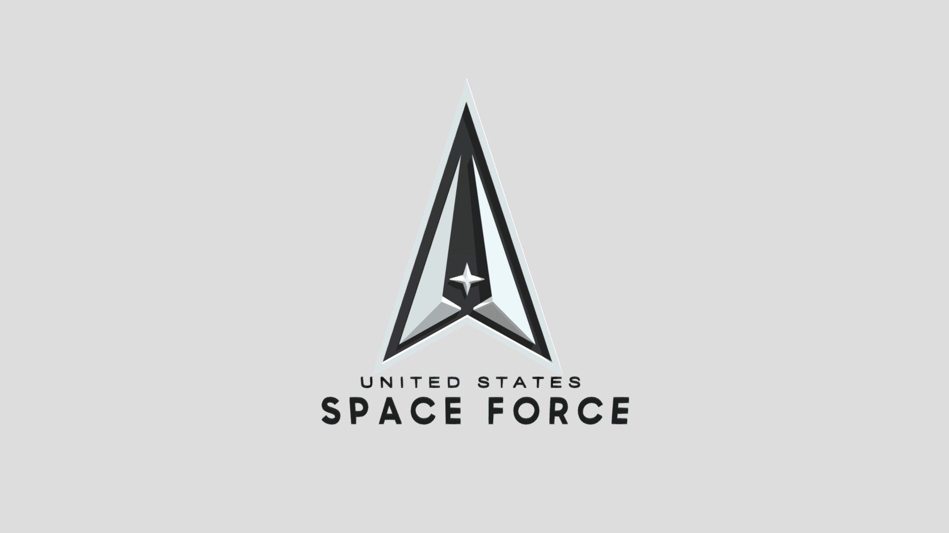 1920x1080 US Space Force Official Logo model by xrshub [b8f81fc]