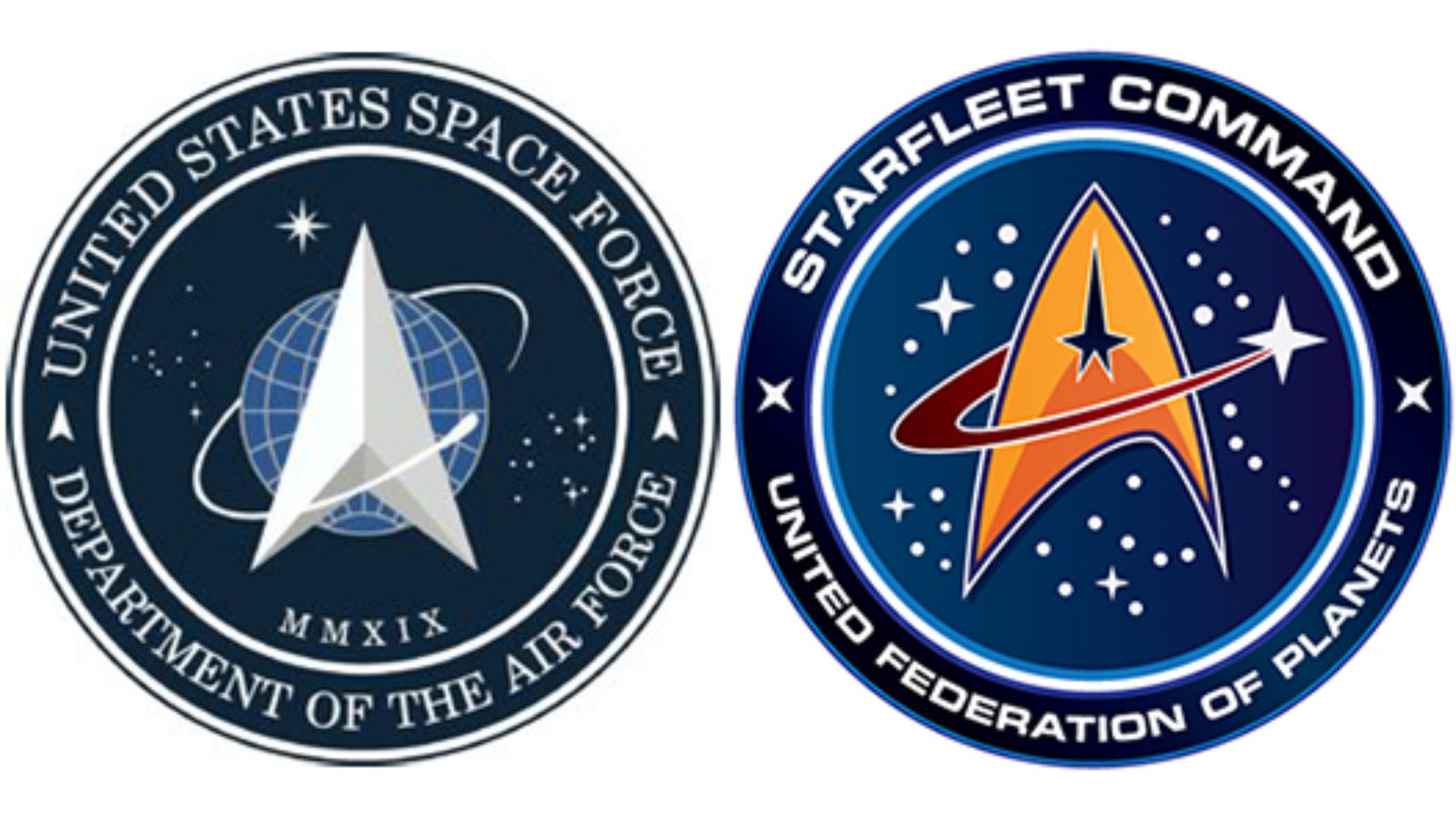 1600x900 Space Force logo tweeted by Trump bears uncanny resemblance to 'Star Trek' insignia