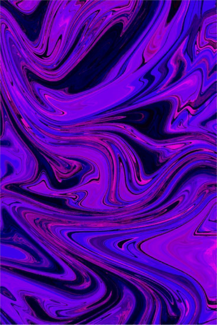 736x1103 Purple Neon Marble