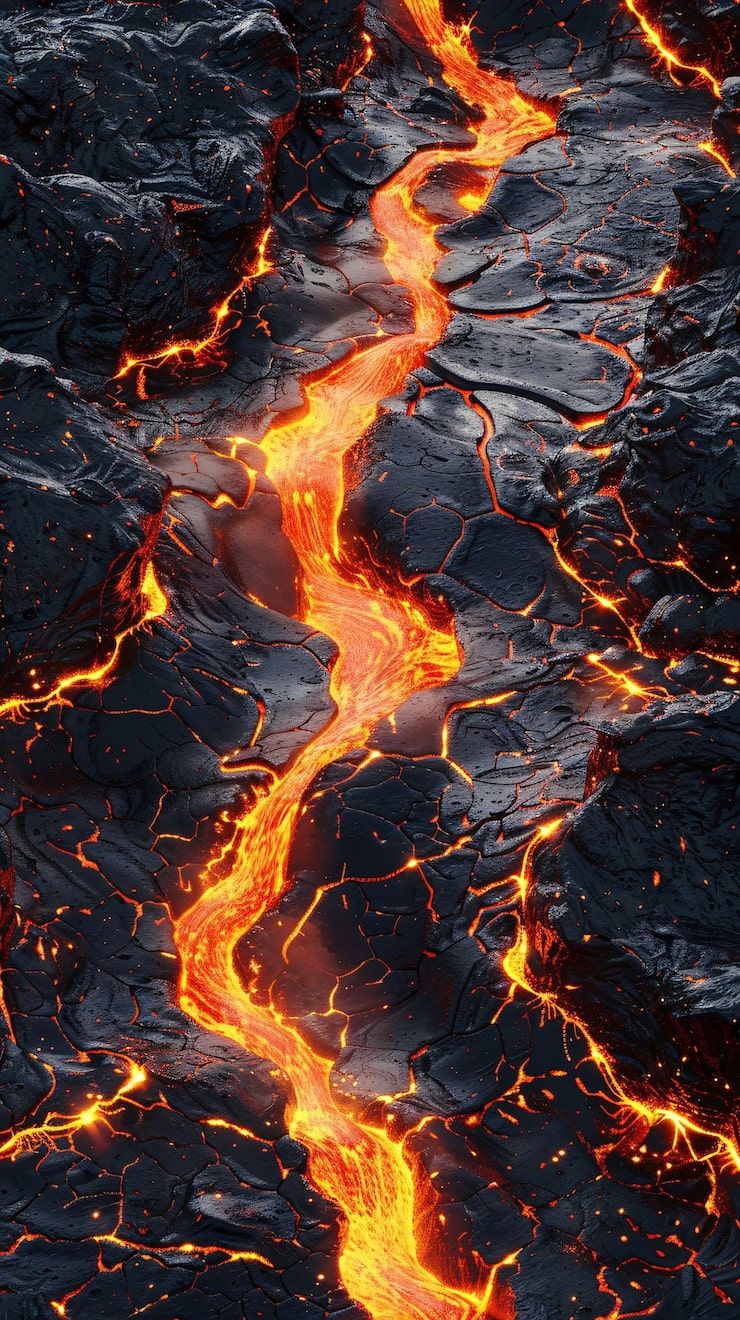 740x1320 Lava stone backdrop Image