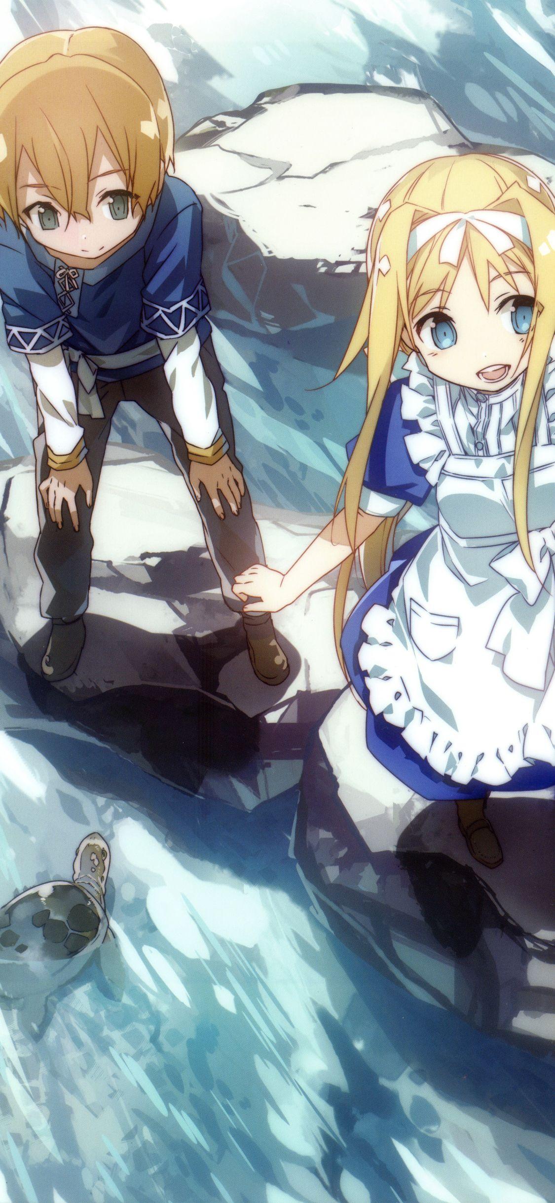 1125x2436 Anime Sword Art Online: Alicization (1125x2436) Wallpaper