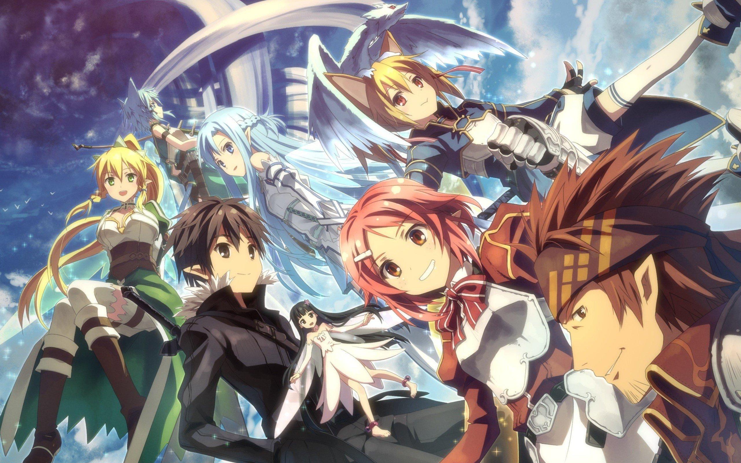 2560x1600 Sword Art Online 2 (II) wallpaper HD for desktop background