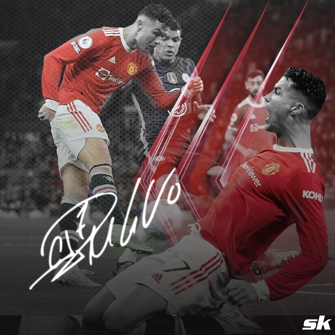 1080x1080 Ronaldo Signature Wallpaper