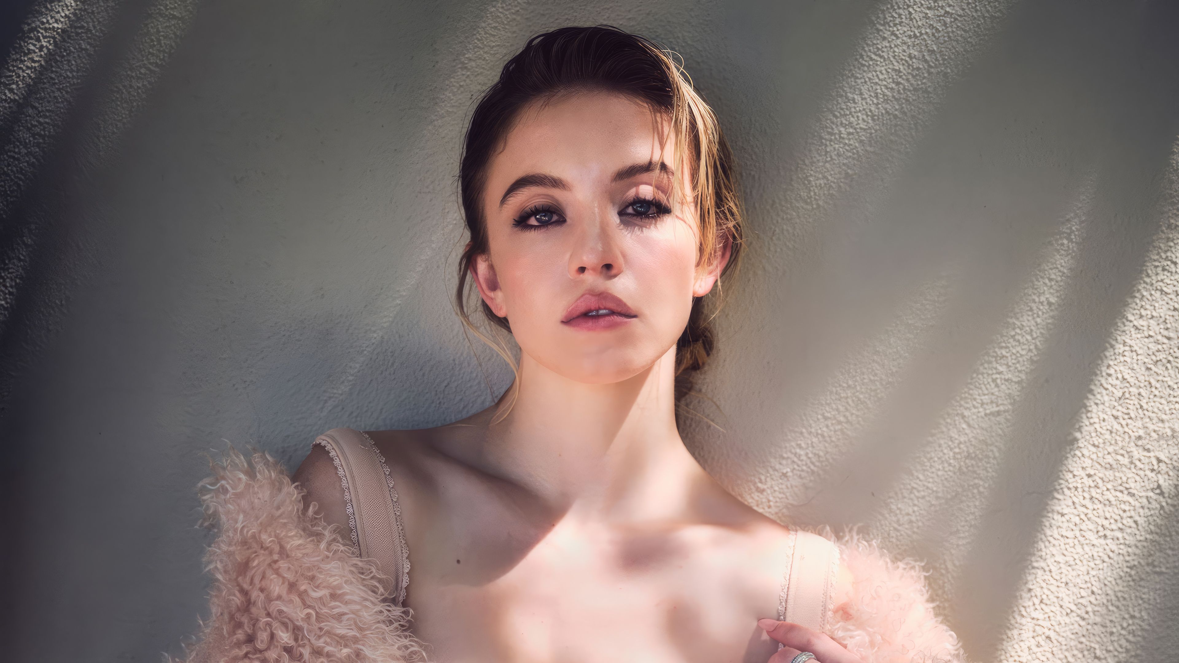 3840x2160 Sydney Sweeney Photohoot Wallpaper 4K HD PC a