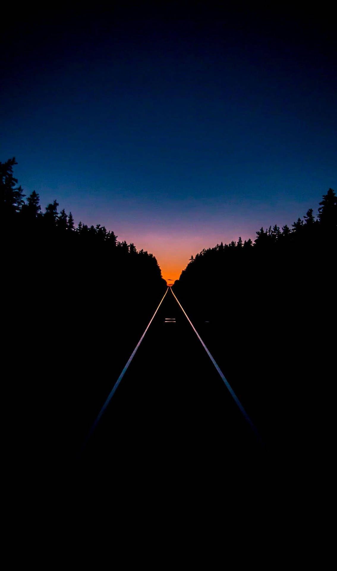 1134x1920 Download Best OLED Sunset In Horizon Wallpaper