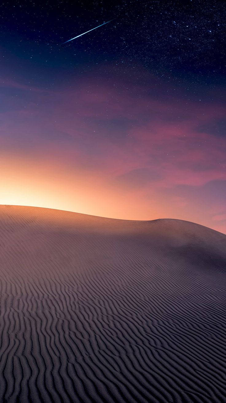 736x1308 iPhone Xs Max Oled Desert And Sunset Wallpaper