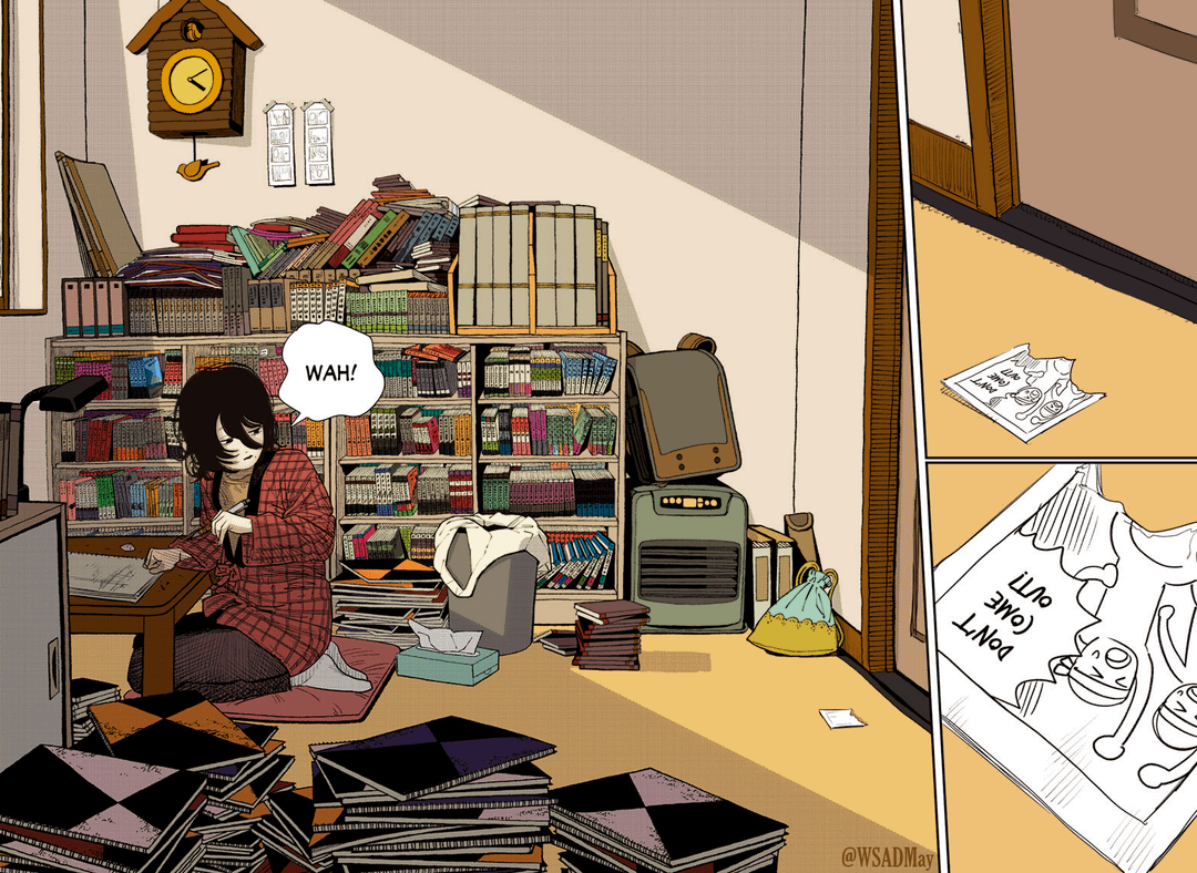 1080x788 ART] The Room [Look Back by Tatsuki Fujimoto Manga Coloring]