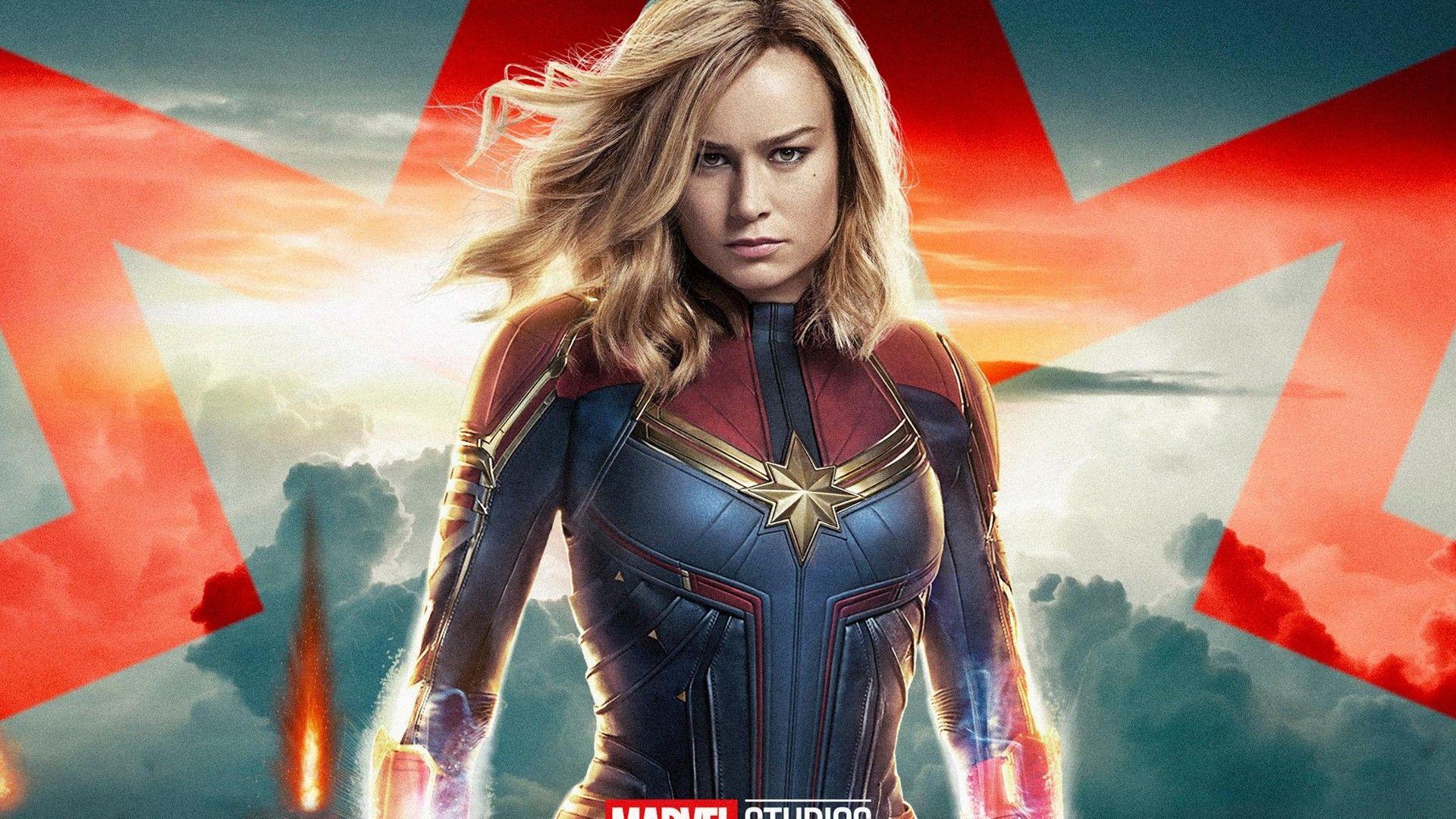 1920x1080 Hình nền Captain Marvel.  Hình nền áp phích phim 2020 HD