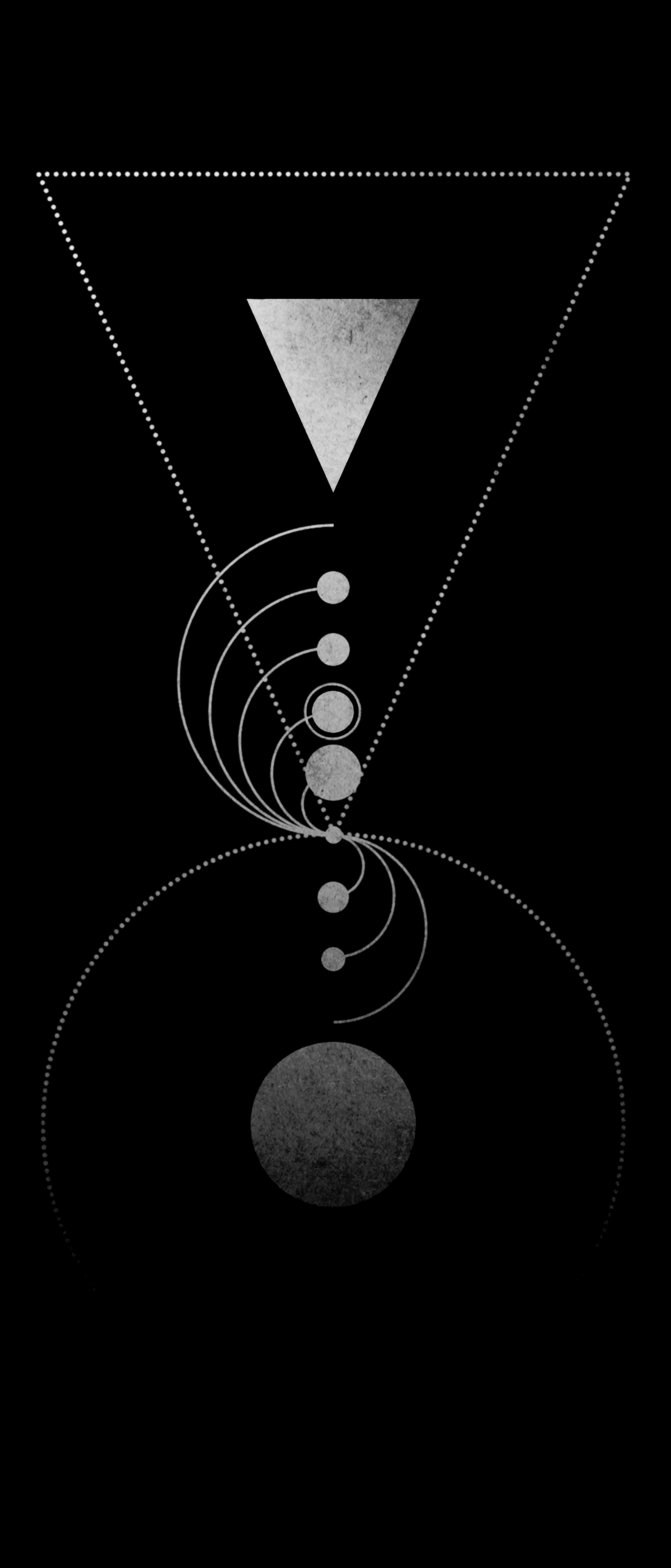 1644x3840 OLED Mobile Background Wallpaper - 'Book Of Unveiling' [1644x3840] [21:9]