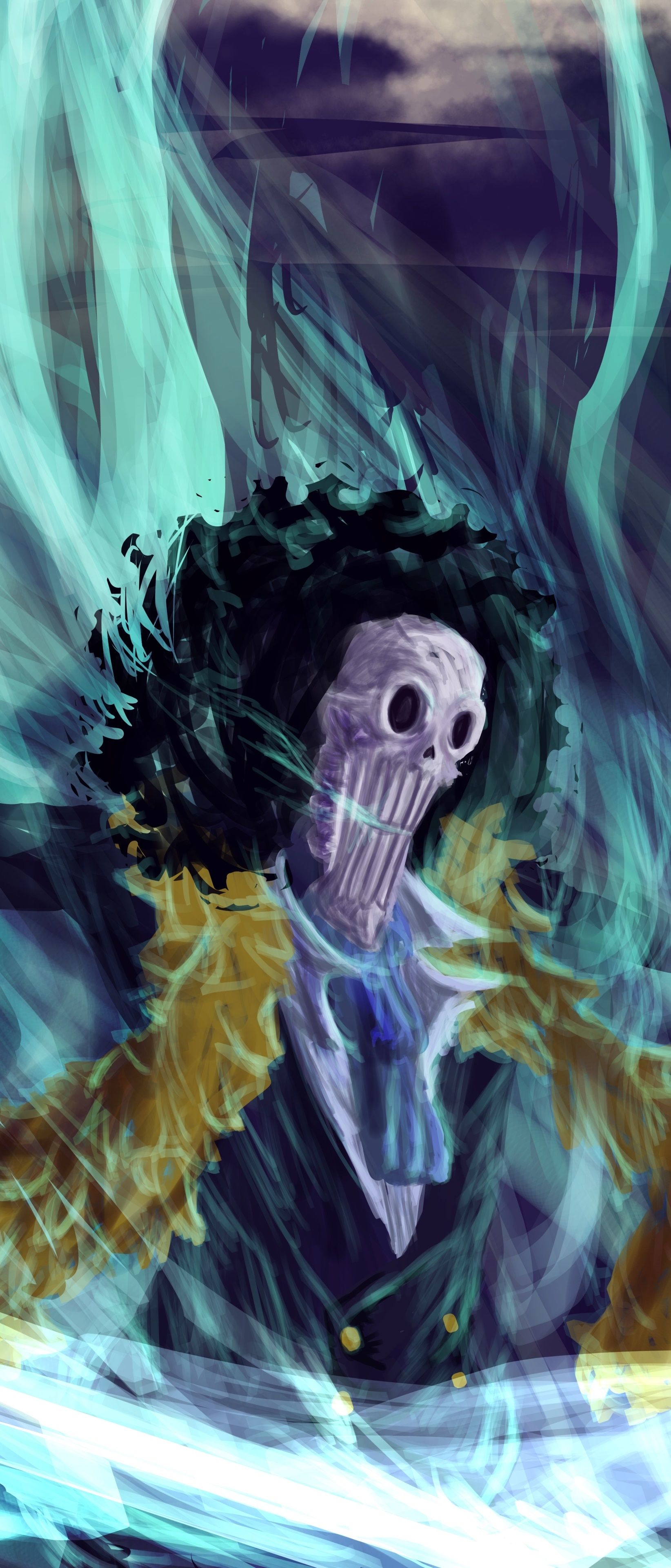 1644x3840 Brook One Piece Wallpaper, HD Background