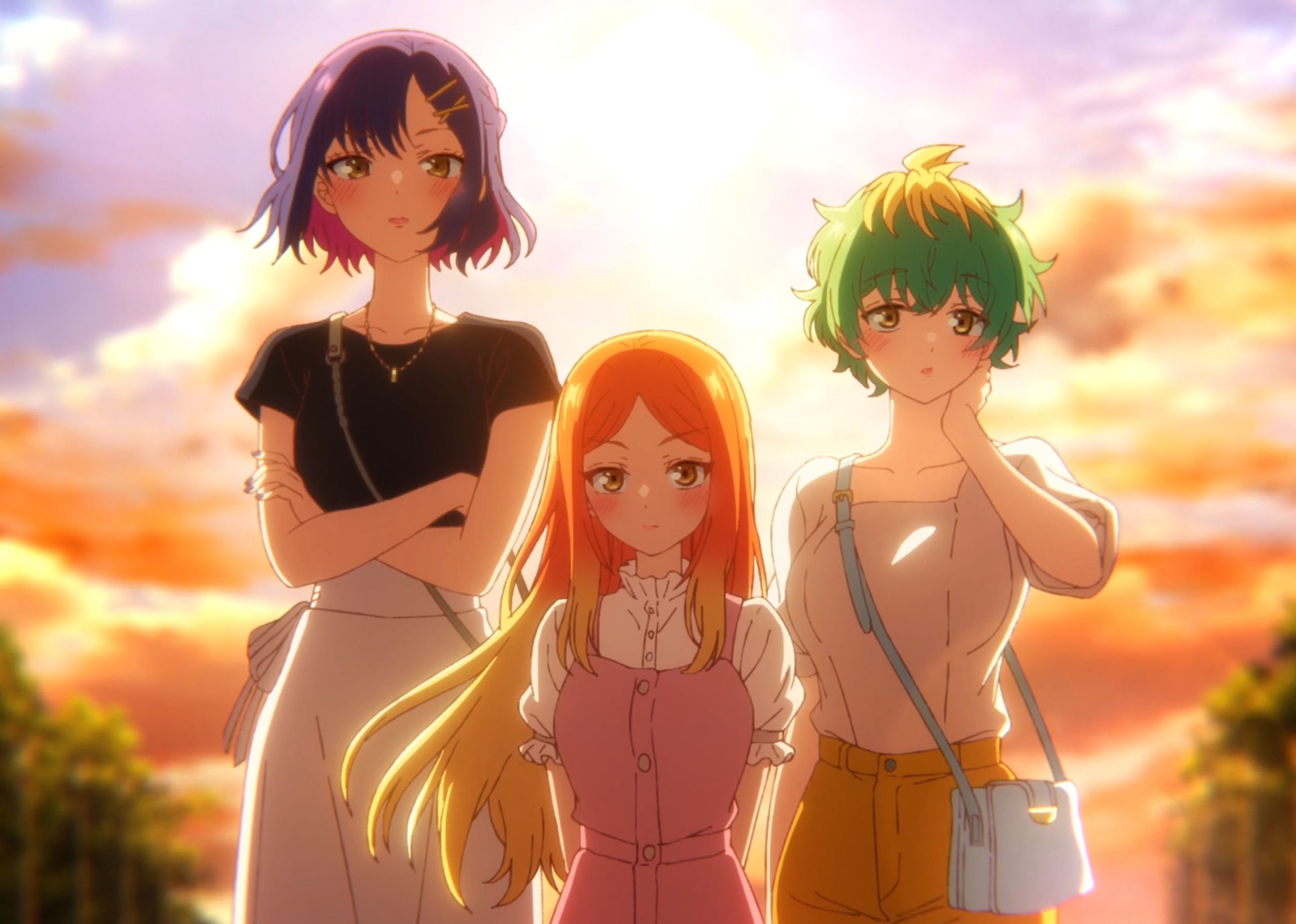 2555x1822 Mikadono sisters (Dealing with Mikadono Sisters Is a Breeze)