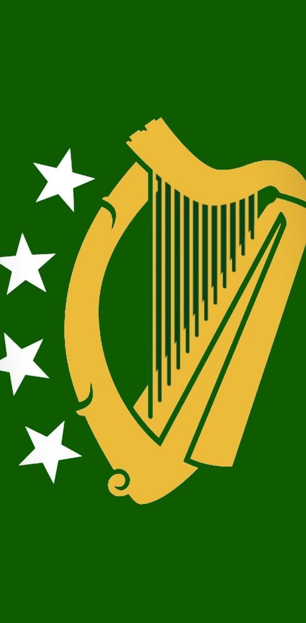 630x1280 Irish Harp wallpaper
