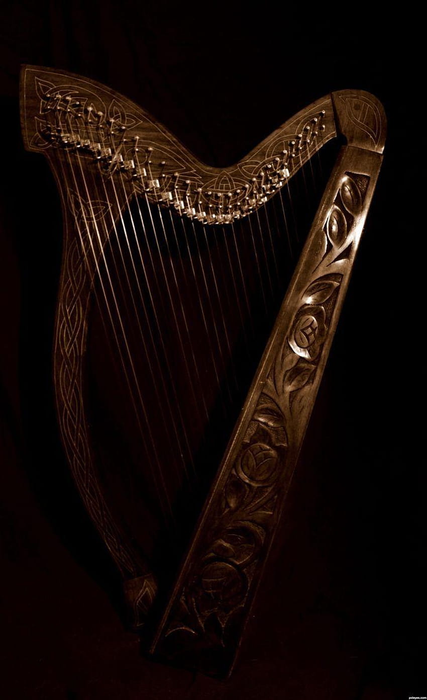 850x1392 best Celtic Harps, irish harp HD phone wallpaper