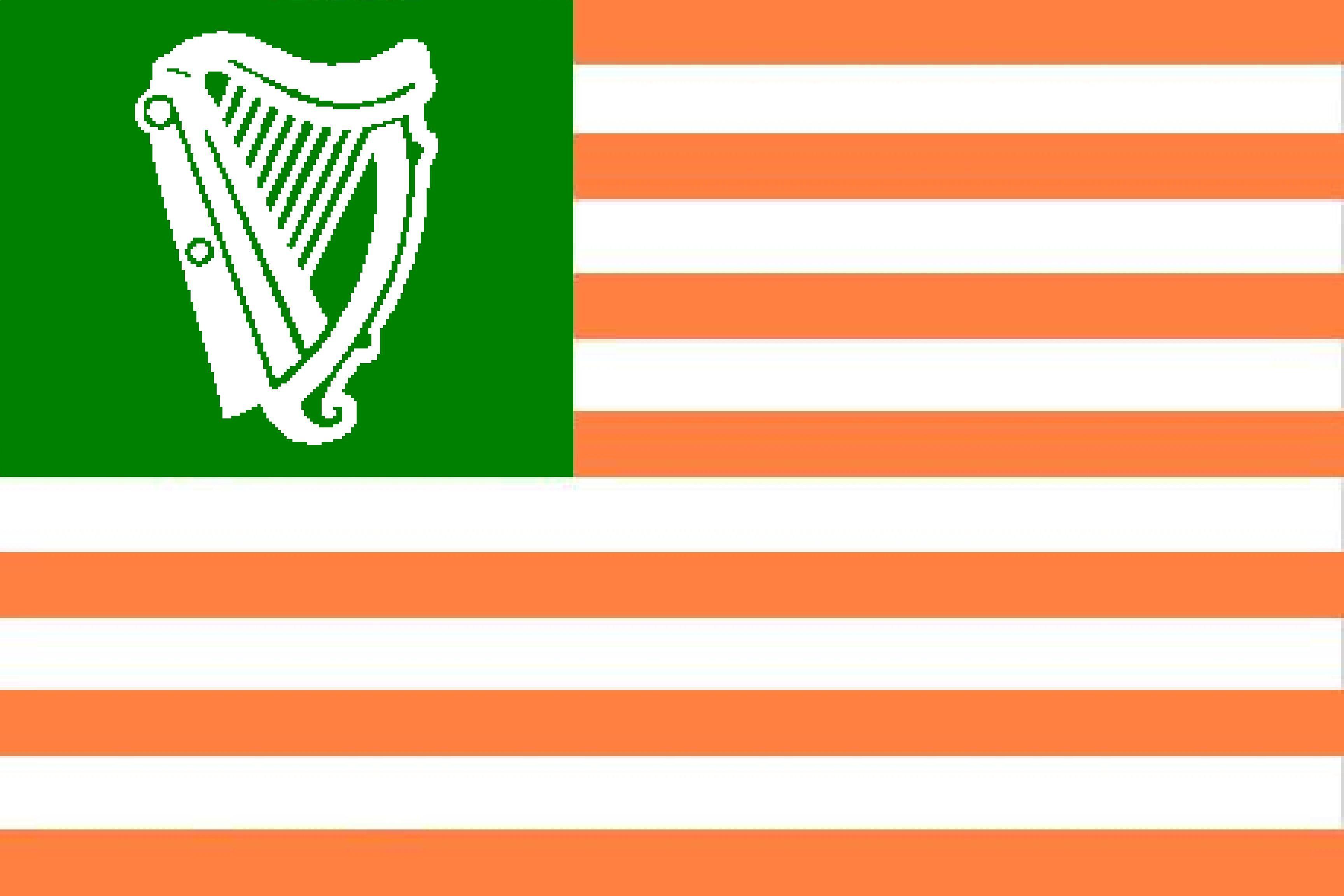 3456x2304 Irish Flag Wallpaper