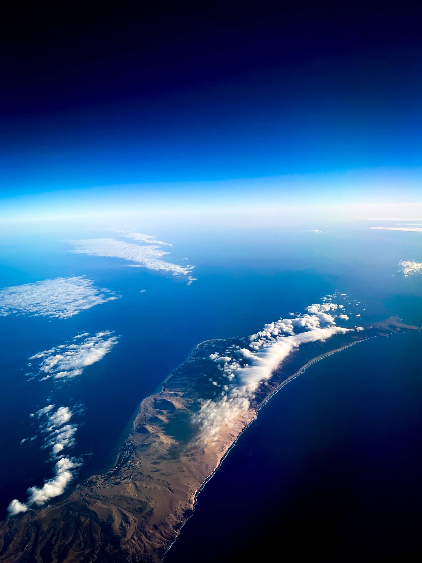 1440x1920 Download Island From Space Top iPhone Wallpaper