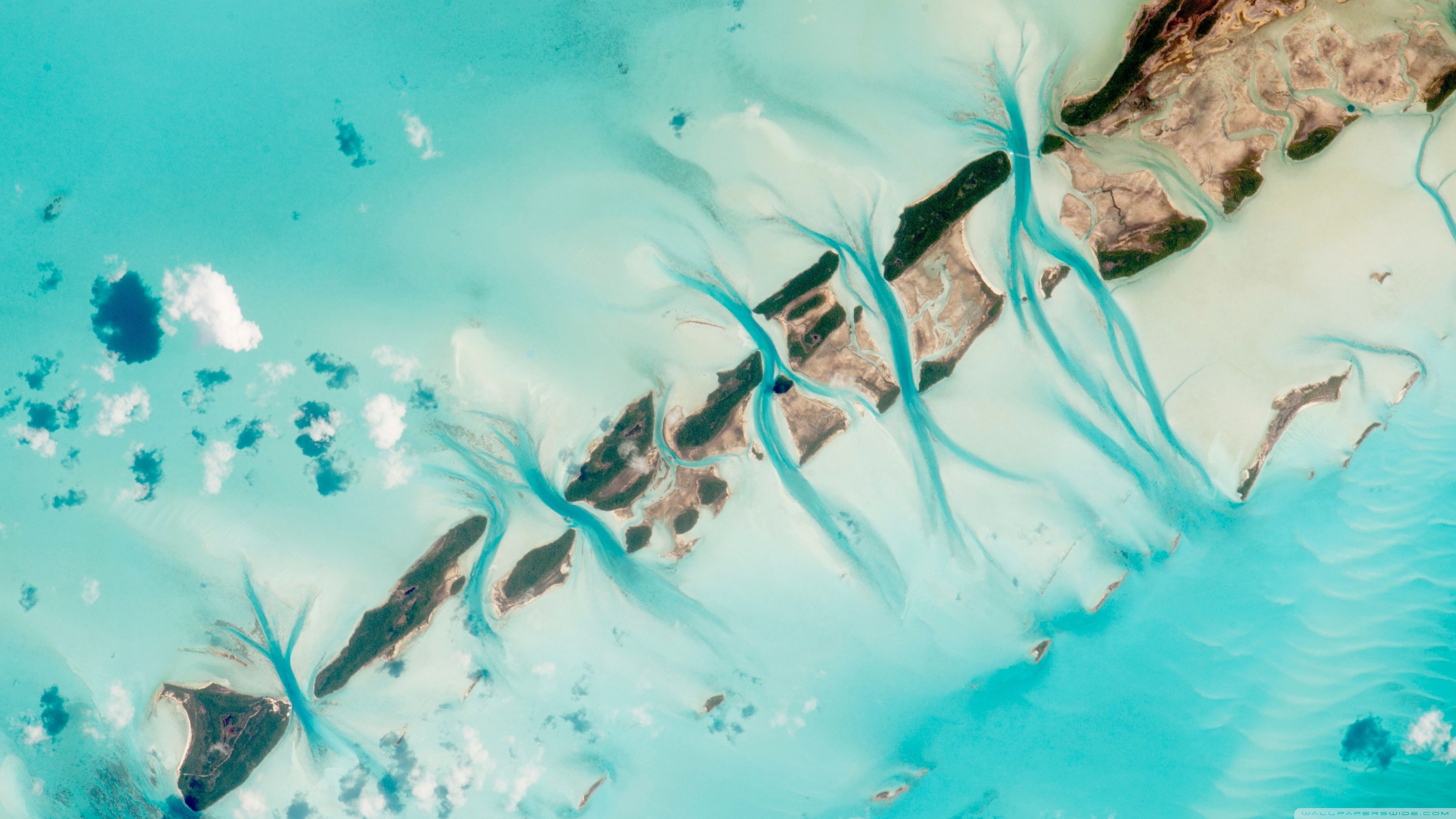 3554x1999 Great Exuma Island 4K UHD Wallpaper for UltraHD Desktop and TV : Widescreen and UltraWide Display : Dual Monitor : Smartphone and Tablet Devices