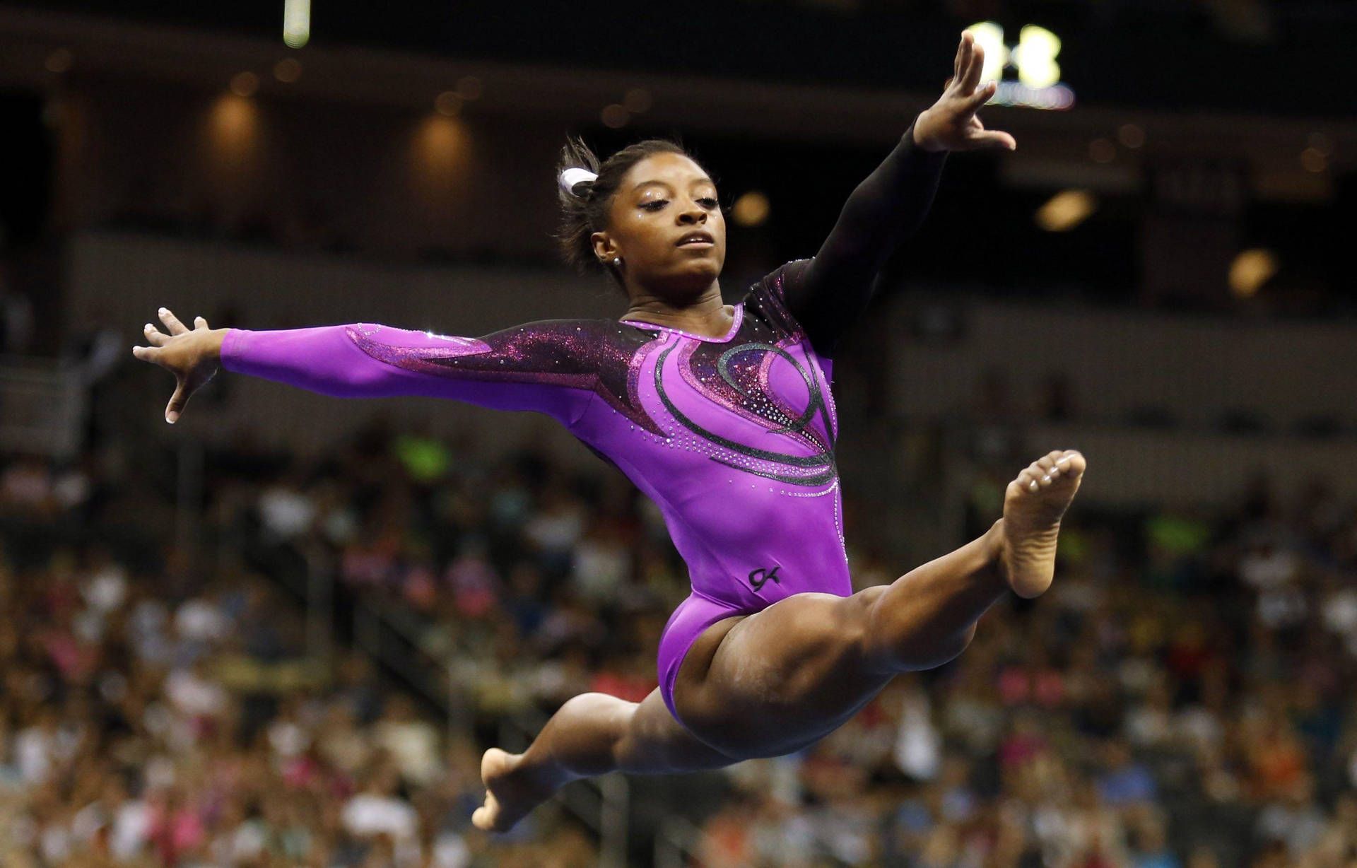 1920x1228 Download Simone Biles 2014 Us Gymnastics Championship Wallpaper