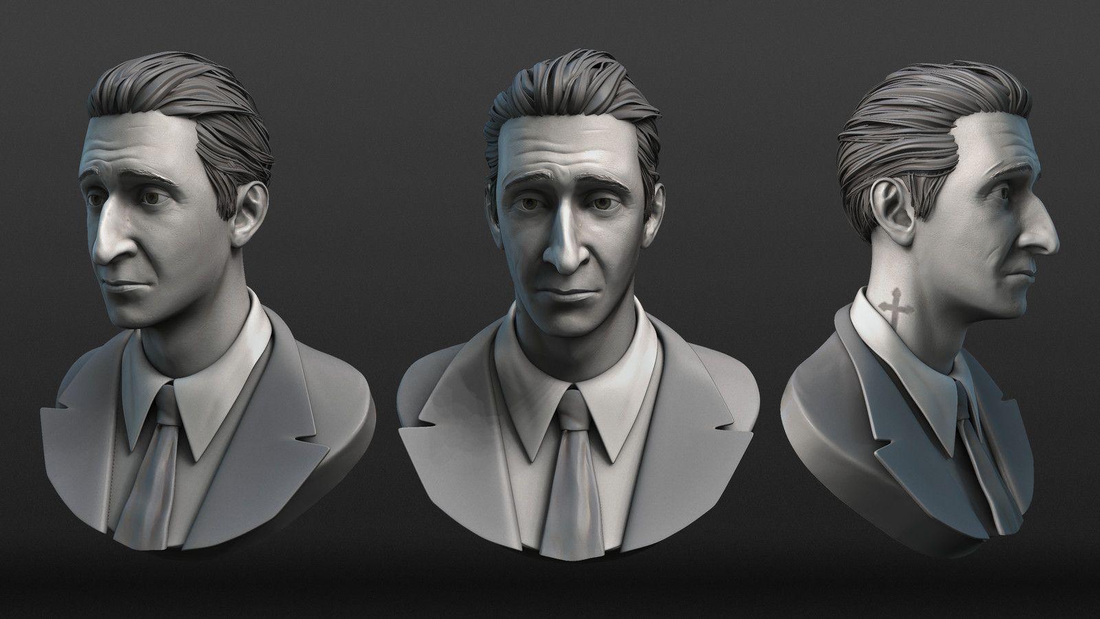 1600x900 Luca Changretta bust, Rocío Barrero Lozano