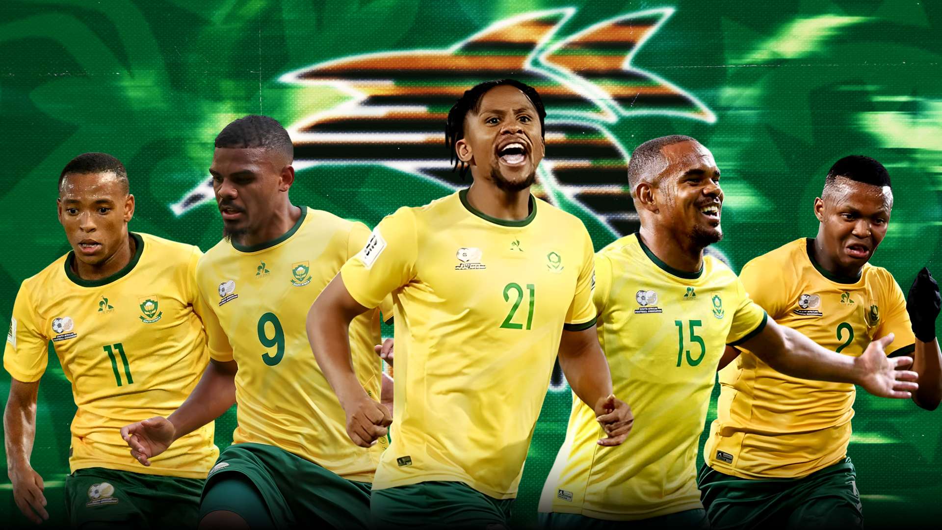 1920x1080 Ranked! Bafana Bafana's most valuable players ahead of 2025 AFCON in Morocco. Goal.com South Africa