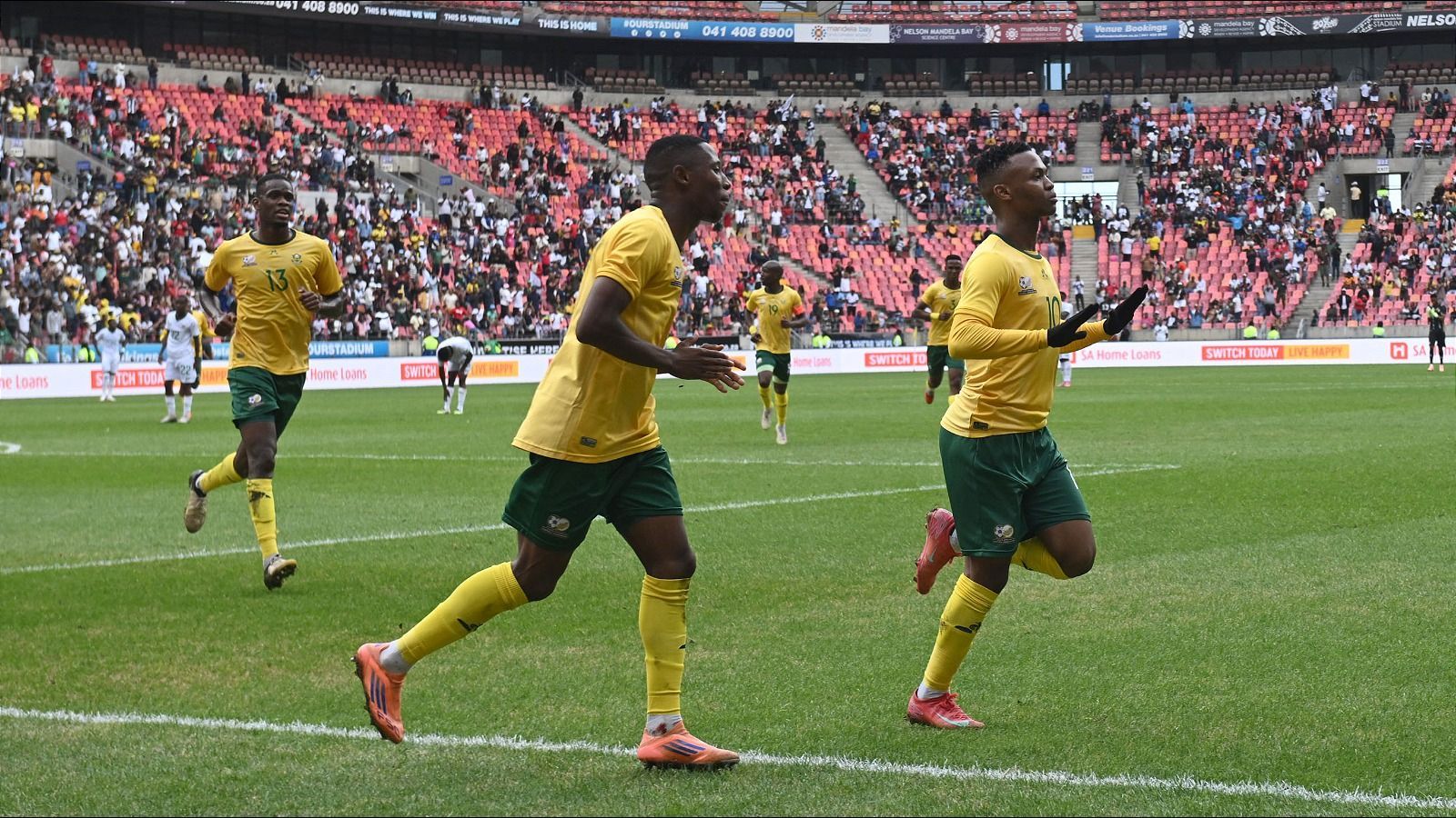 1600x900 Vodacom Soccer. News. Bafana Bafana signal serious AFCON intent with comfortable Zambia rout