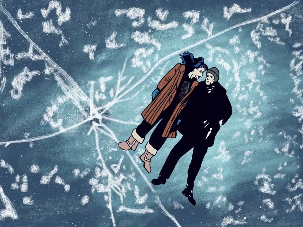 1040x780 Eternal Sunshine inspired GIF I illustrated & animated. :) If you dig it, please show it some love on Instagram @kidd_animate