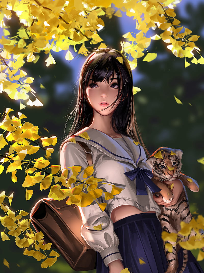 800x1067 HD original anime wallpaper