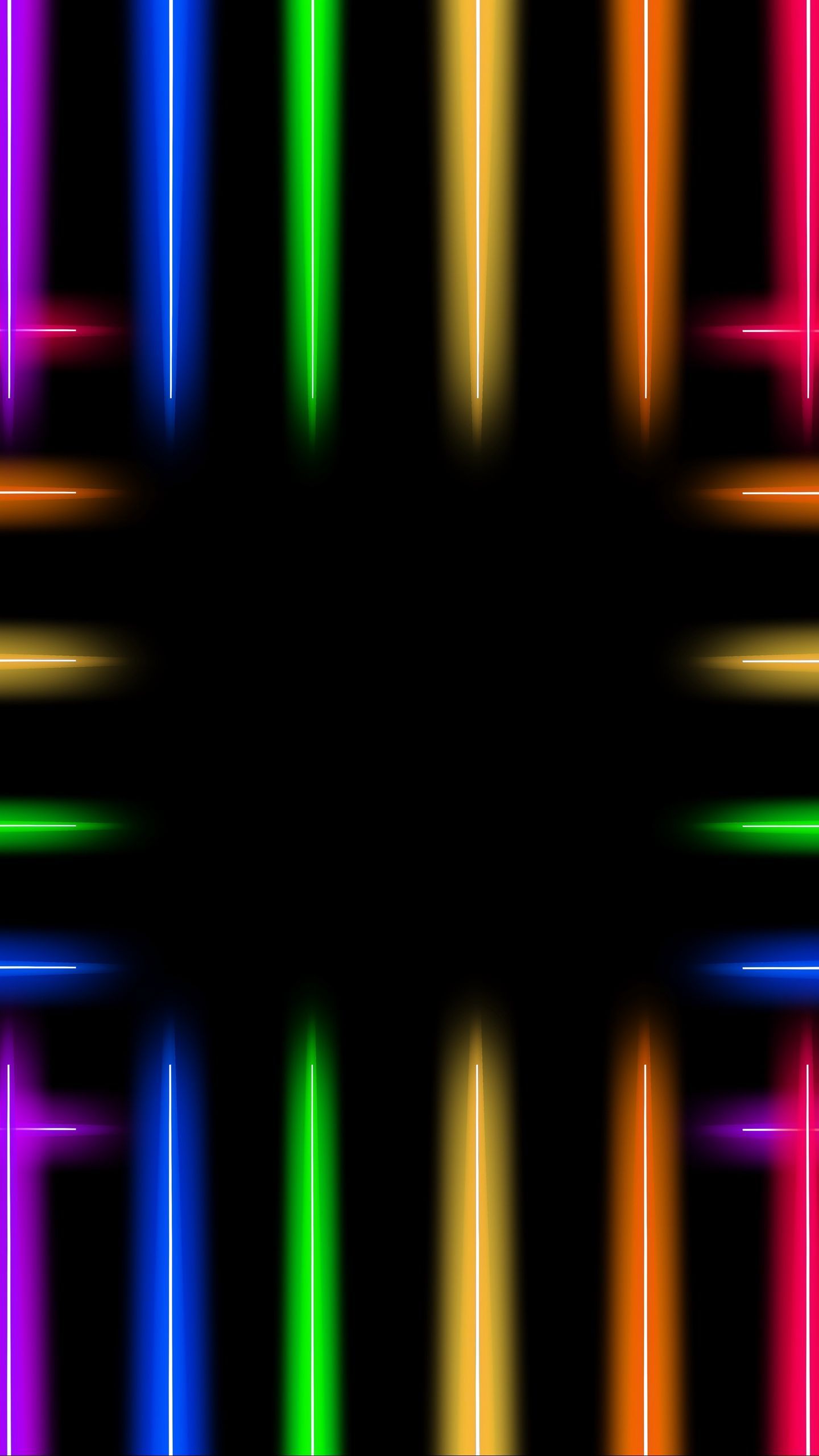 1440x2560 Download wallpaper 1440x2560 neon, line, glow, colorful, iridescent qhd samsung galaxy s s edge, note, lg g4 HD background