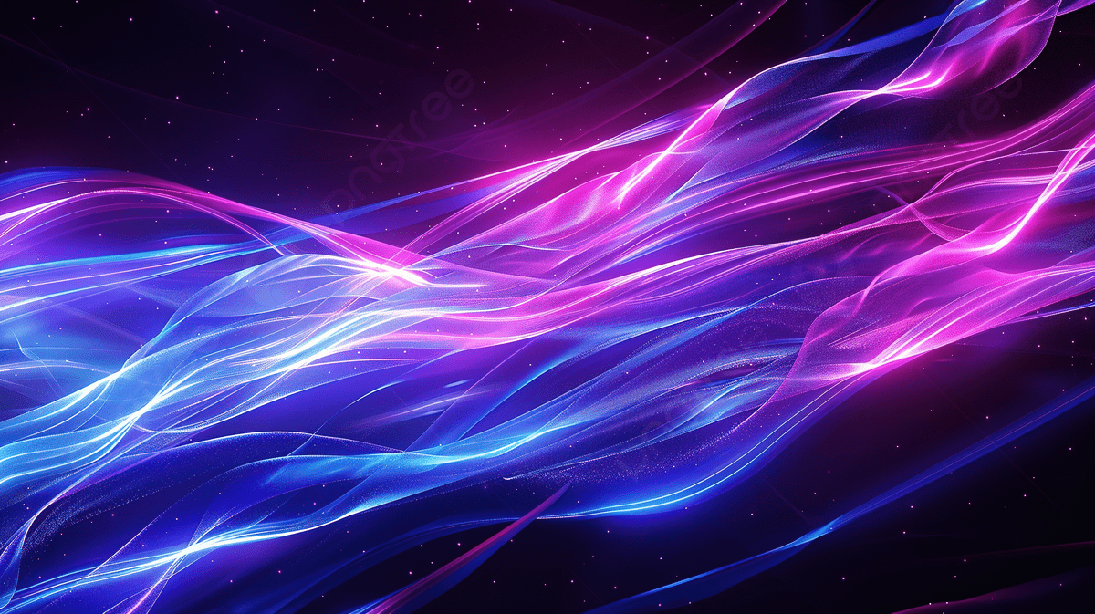 1200x673 Abstract Blue And Purple Glowing Neon Energy Laser Lines Flying On A Black Background, Line, Glow, Neon Background Image And Wallpaper for Free Download