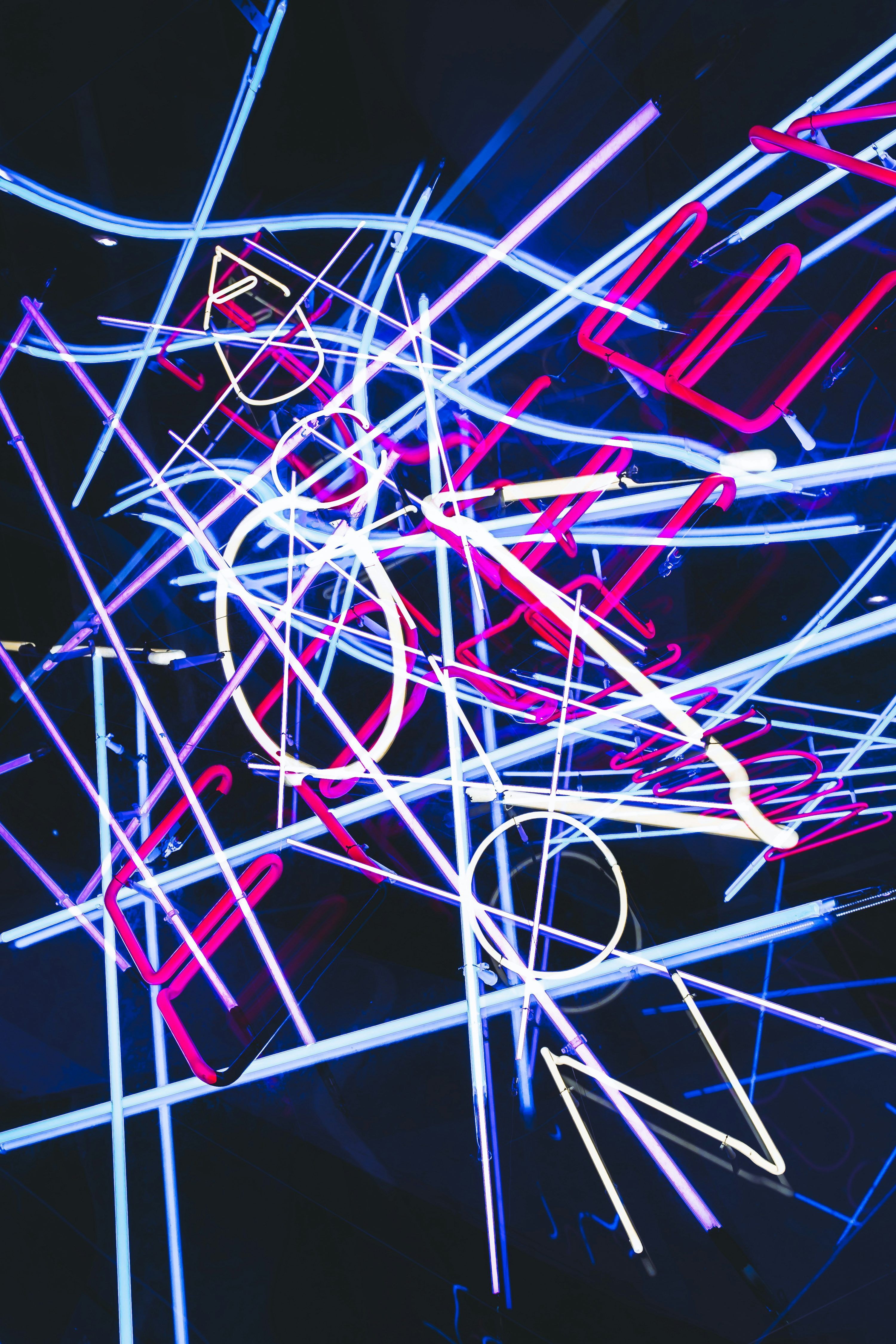 3000x4500 Red and white line illustration photo