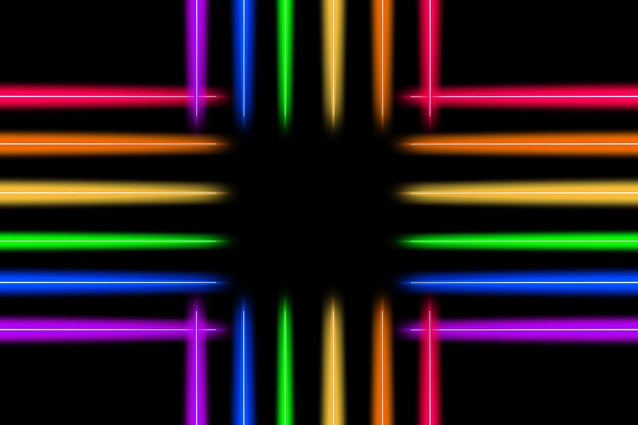 1280x853 Download Neon Light Abstract. Royalty Free Stock Illustration Image