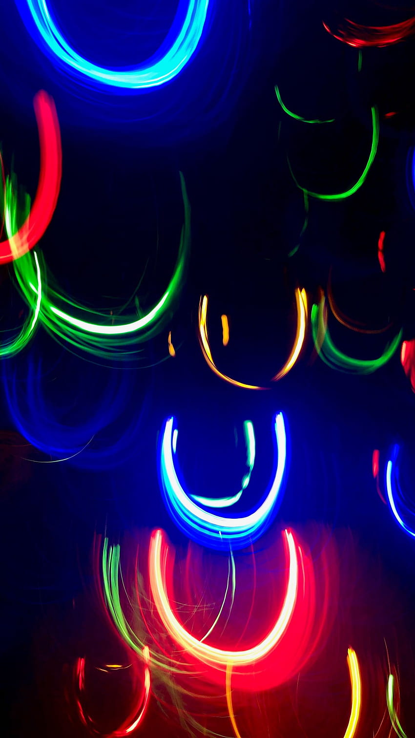 850x1511 neon, line, lights, colorful, arc, dark q samsung galaxy s s edge, note, lg g4 background, neon edge HD phone wallpaper