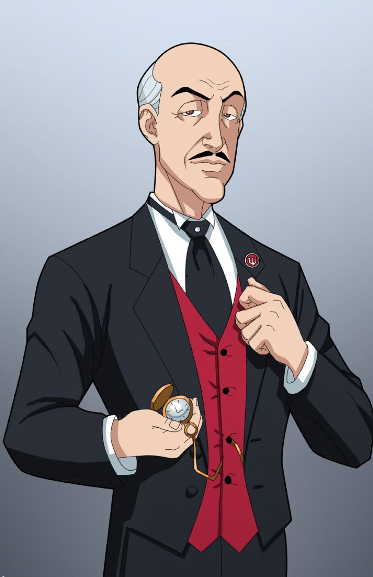 1584x2448 Alfred Pennyworth Wallpaper