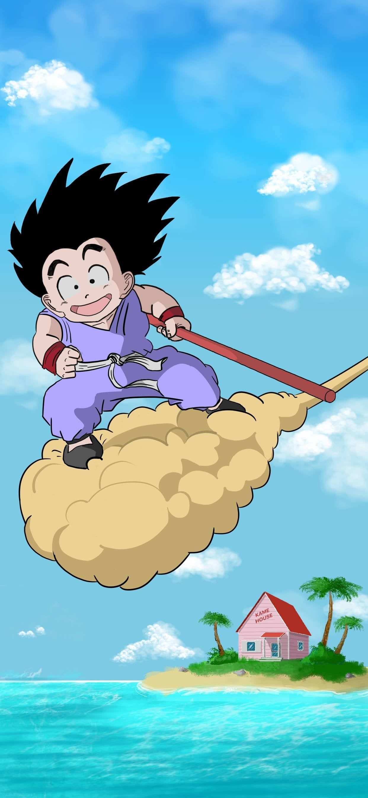 1242x2688 Made a High Resolution Dragon Ball wallpaper for anybody interested! [OC]