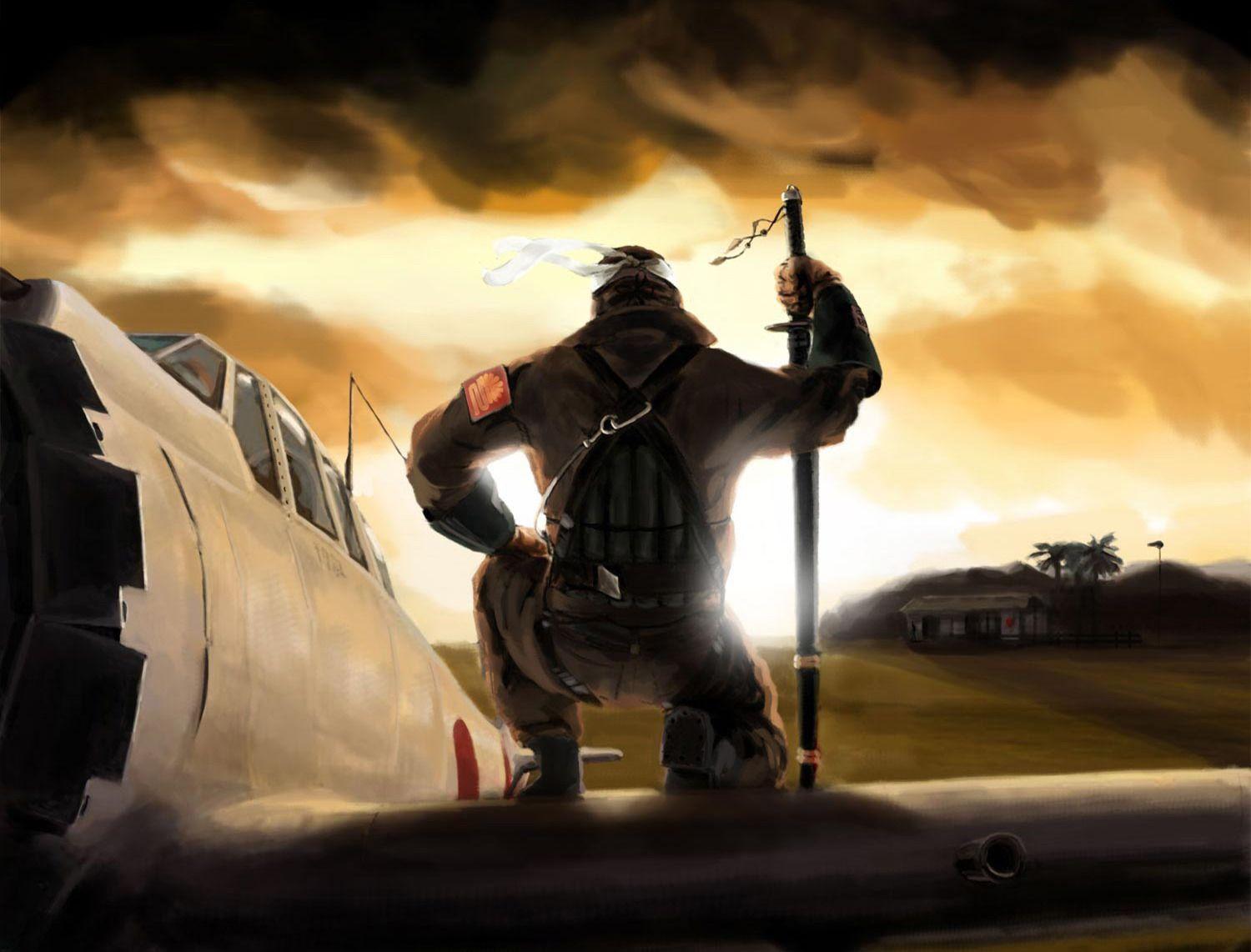 1500x1142 Japanese Warrior Wallpaper