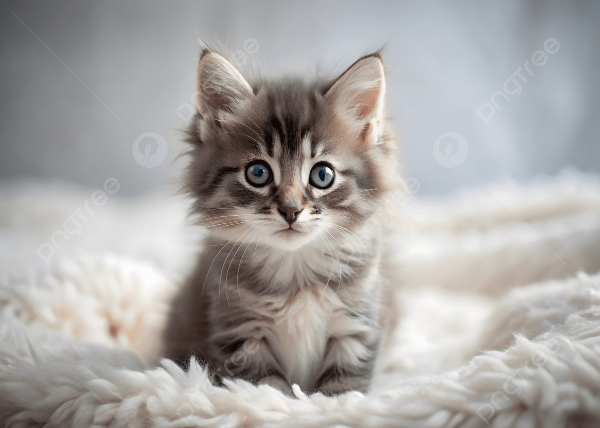 1200x857 Adorable Gray Tabby Kitten Sitting On A Fluffy White Blanket, Kitten, Gray, Tabby Background Image And Wallpaper for Free Download