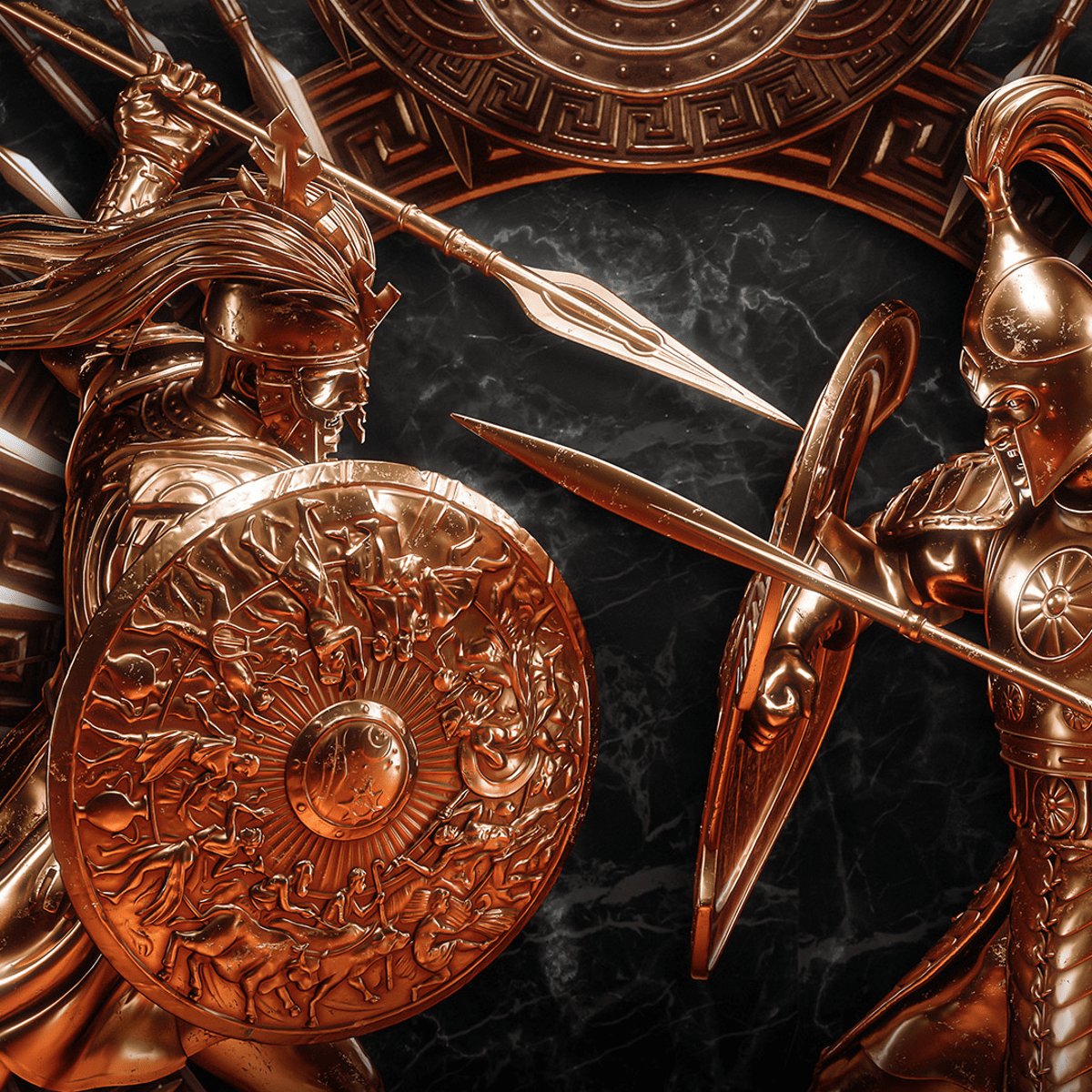 1200x1200 Total War Saga: Troy Turns the Minotaur Into a Big Guy With Dreadlocks
