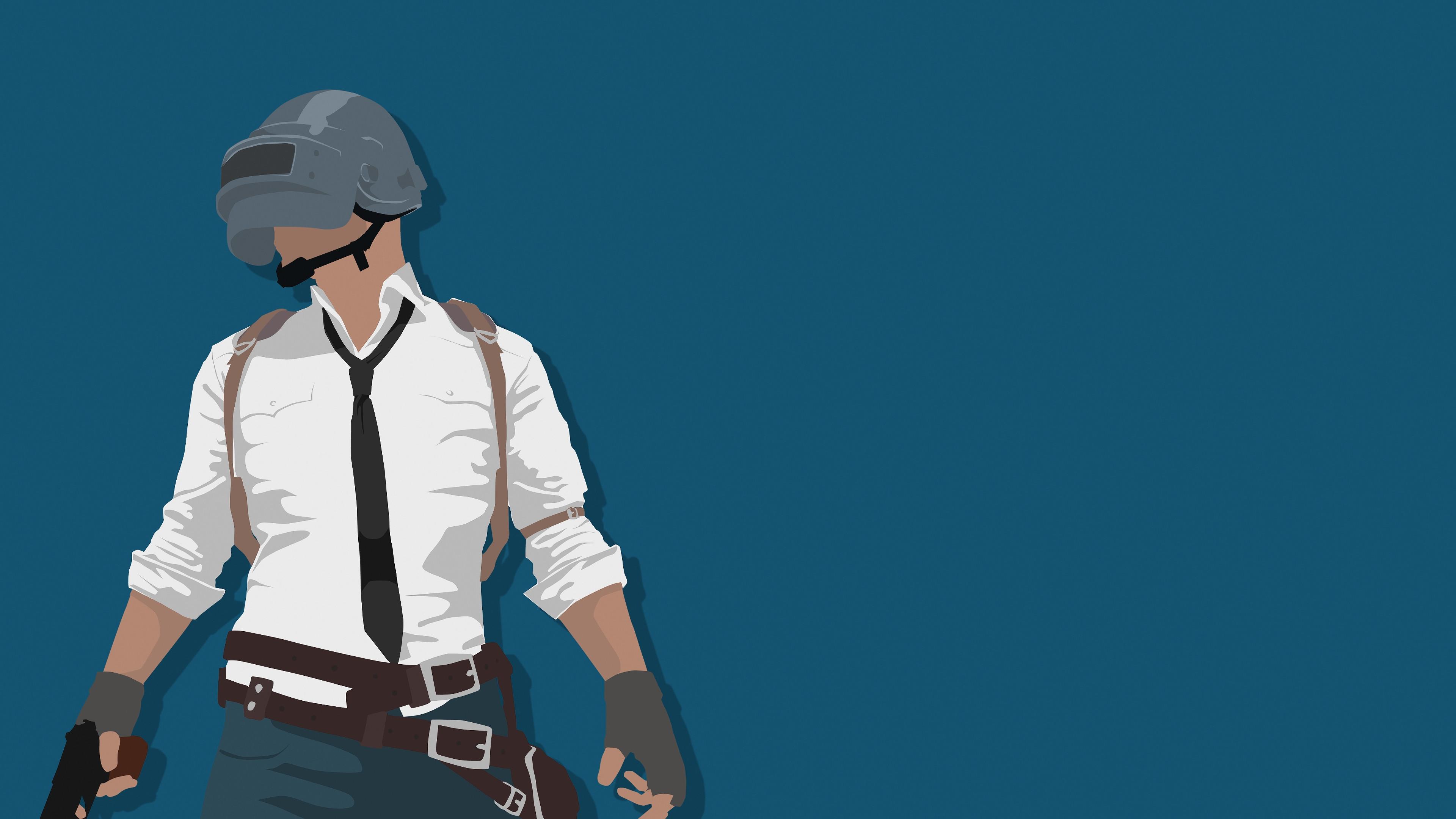 3840x2160 PUBG PlayerUnknown's Battlegrounds Minimalist 4K