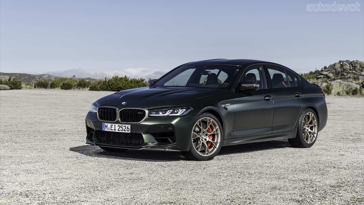 1280x720 BMW M5 CS debuts with less weight, more power