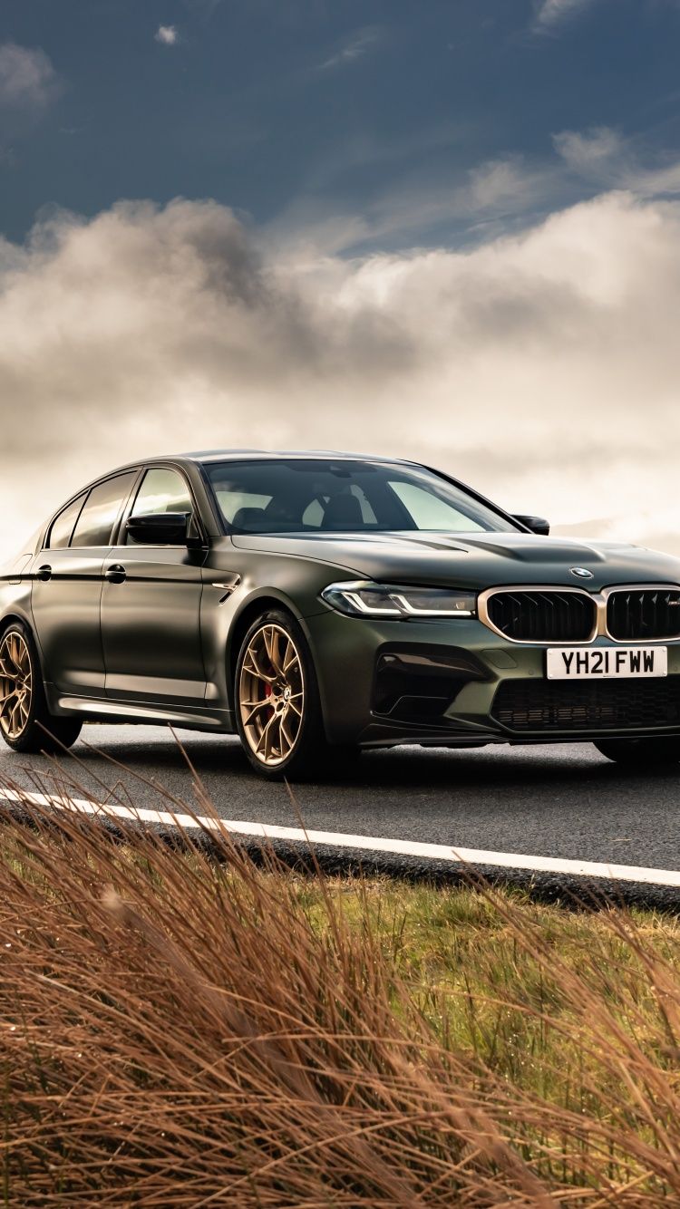 750x1334 BMW M5 CS Wallpaper 4K, High Performance Sedan, 5K