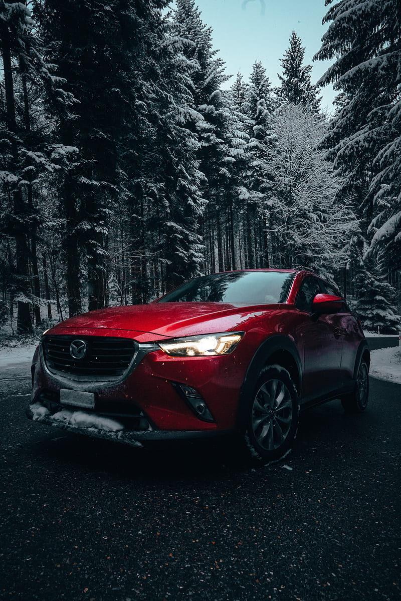 800x1200 Mazda, mazda car, red, HD phone wallpaper